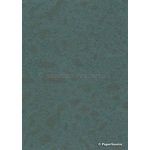 Chiffon Print | Solid Teal Varigated Chiffon with shimmer and all over colour with no pattern, A4 | PaperSource
