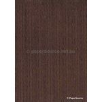 Chiffon Print | Stripe Chocolate Brown with Black Striped pattern, A4 | PaperSource