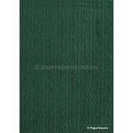 Chiffon Print | Stripe Forest Green with Black Striped pattern, A4 | PaperSource