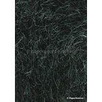 Silk Exotic | Black Long Silk fibre 60gsm paper. Handmade Recycled A4 Paper | PaperSource