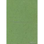 Silk Plain | Leaf Green 90gsm Recycled Printable Handmade Paper | PaperSource