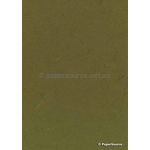 Silk Plain | Olive Green 90gsm Recycled Printable Handmade Paper | PaperSource