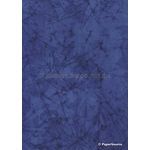 Batik Plain - Royal Blue 120gsm Handmade Recycled Paper | PaperSource