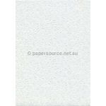 Embossed Floral White Matte A4 handmade, recycled paper | PaperSource