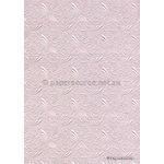 Embossed Oriental Butterfly Light Pink Matte A4 handmade, recycled paper | PaperSource