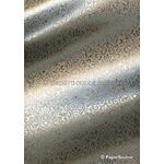 Foiled Eternity Silver Foil on Mink Smooth Metallic Pearlescent Handmade, Recycled A4 Paper | PaperSource