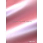 Aurora Pink Pearly Pearlescent 95-100gsm Paper with White on reverse side | PaperSource