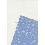 Vellum Patterned | Floral Spiral, a white pattern on Transparent A4 112gsm paper. Also known as Trace, Translucent or Tracing paper, Parchment or Pergamano. | PaperSource
