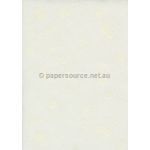 Vellum Patterned | Floral, a white pattern on Transparent A4 112gsm paper. Also known as Trace, Translucent or Tracing paper, Parchment or Pergamano. | PaperSource