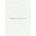 Vellum Patterned | Rosebud, a gold pattern on Transparent A4 112gsm paper. Also known as Trace, Translucent or Tracing paper, Parchment or Pergamano. | PaperSource