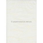 Vellum Patterned | Bubbles, a white pattern on Transparent A4 112gsm paper. Also known as Trace, Translucent or Tracing paper, Parchment or Pergamano. | PaperSource