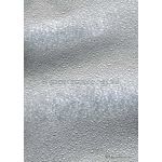 Embossed Shattered Silver Metallic, A4 handmade recycled paper, curled | PaperSource