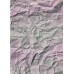 Terrain in Pink, Purple and Charcoal Grey Handmade Recycled paper