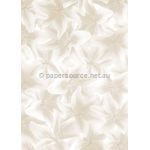 Vellum Patterned | Lily, a gold pattern on Transparent A4 112gsm paper. Also known as Trace, Translucent or Tracing paper, Parchment or Pergamano. | PaperSource