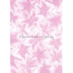 Vellum Patterned | Lily, a pink pattern on Transparent A4 112gsm paper. Also known as Trace, Translucent or Tracing paper, Parchment or Pergamano. | PaperSource