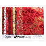 Colourific Red No.1, Handmade, Recycled paper, 10pk | PaperSource