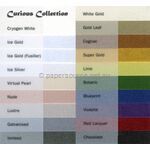 Curious Metallics colour chart | PaperSource