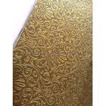 Colourific | Gold Eternity 30 sheets of A5 size, handmade recycled gold themed paper in Embossed, Foiled, Glitter and patterned styles | PaperSource