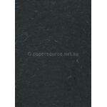 Silk Plain | Black with Fibres 90gsm Recycled Handmade Paper | PaperSource