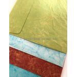 Envelopes - Batik Assorted 30 pack, Handmade Recycled Paper | PaperSource