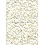 Patterned | Baby Dinosaurs Designer pattern on Stardream Pearlescent Crystal 120gsm paper | PaperSource