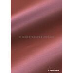 Embossed Loom Red Pearlescent 120gsm A4 paper | PaperSource