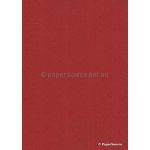 Embossed Eternity Red Matte A4 2-sided handmade, recycled paper | PaperSource