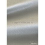 Embossed | Rococo Silver Grey Pearlescent 120gsm A4 paper curled | PaperSource