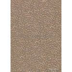 CLEARANCE Embossed Pebble Mink Beige Pearlescent A4 handmade recycled paperr | PaperSource