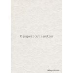 CLEARANCE Embossed Sakura Off White Matte A4 handmade recycled paper | PaperSource