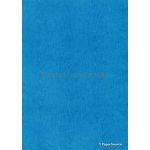 CLEARANCE Embossed Woodgrain Blue Matte handmade recycled paper | PaperSource