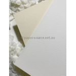 Ultrafelt Soft Ivory (at left). A Matte, Laser Printable A4 270gsm Card | PaperSource