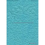 Crush | Aqua Blue Metallic Handmade, Recycled 1-sided paper | PaperSource