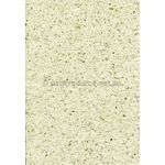 Mica | Olive Green Mica Flakes on Off White Crush Matte A4 handmade recycled paper | PaperSource