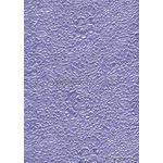 Embossed Bouquet Lavender Purple Pearlescent A4 handmade, recycled paper | PaperSource