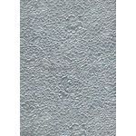 Embossed Bouquet Silver Grey Pearlescent A4 handmade, recycled paper | PaperSource