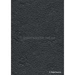 Embossed Bouquet Onyx Black Sparkle Pearlescent A4 handmade, recycled paper | PaperSource