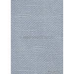Embossed | Burlap Silver Grey Pearlescent A4 handmade, recycled paper | PaperSource