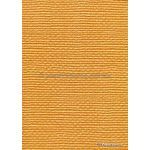 Embossed Burlap Orange Pearlescent A4 handmade, recycled paper