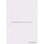 Embossed Eternity White Matte A4 handmade recycled paper | PaperSource
