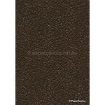 Embossed Pebble Bronze Brown Pearlescent A4 handmade recycled paper