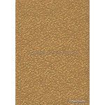 Embossed Pebble Gold Pearlescent A4 handmade recycled paper
