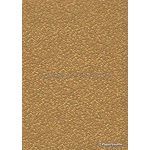 Embossed Pebble Gold Pearlescent A4 handmade recycled paper