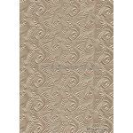 Embossed | Wave Mink Pearlescent 2 sided colour, A4 handmade, recycled paper | PaperSource
