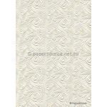 Embossed | Wave Quartz 1-sided Pearlescent A4 handmade, recycled paper | PaperSource