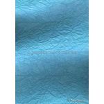 Crush | Sky Blue Metallic Handmade, Recycled 1-sided A4 paper-curled | PaperSource