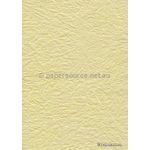 Crush | Lemon Yellow Metallic Handmade, Recycled 2-sided paper | PaperSource