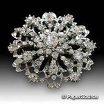 Embellishment | Trim Crown Crystal Diamante Cluster T44 50x50mm | PaperSource