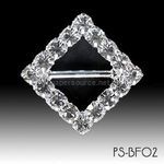 Embellishment | Buckle Diamond BF02, 21x21mm, A Grade Czech Crystal Diamantes for maximum sparkle | PaperSource
