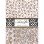 DecoPack 140 Gold themed - An assortment of handmade recycled papers popular with Cardmakers
